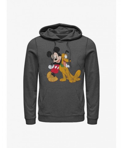 Disney Mickey Mouse And Disney Pluto Hoodie $12.21 Hoodies
